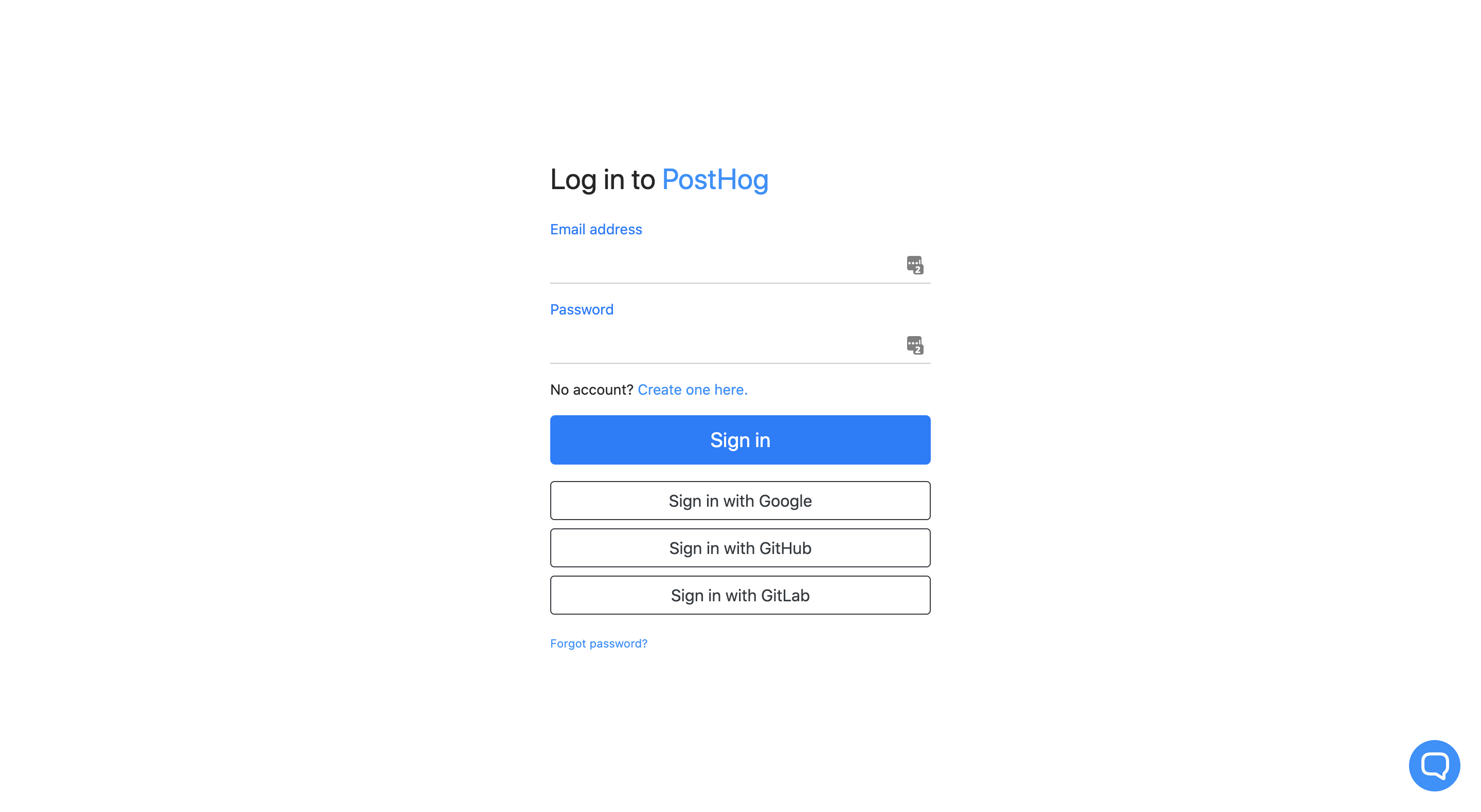 Google Login Screenshot